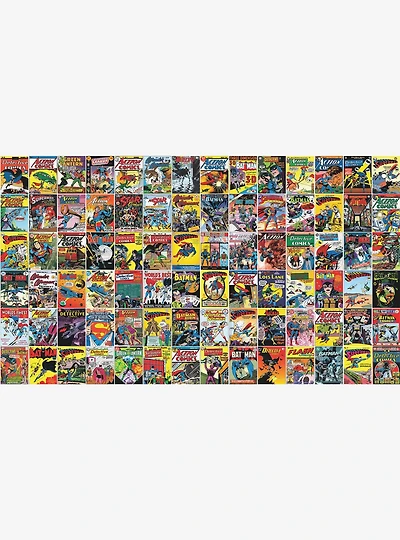 DC Comics Classic Covers Peel & Stick Mural