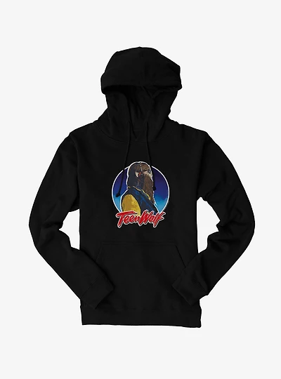Teen Wolf Side Profile Title Hoodie