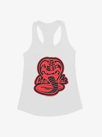Cobra Kai Snake Logo Girls Tank