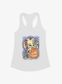 Dragons Love Candy Corn Girls Tank by Amy Brown