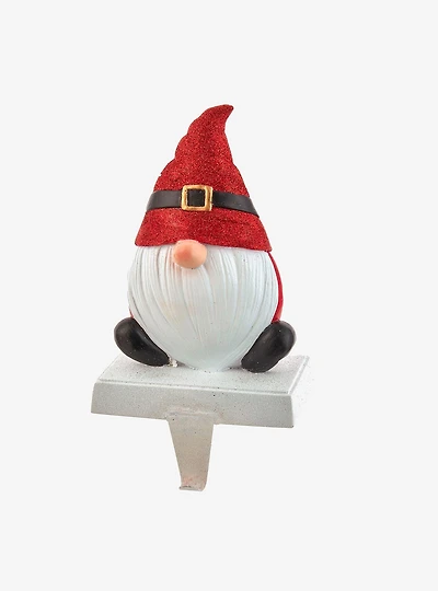 Resin Gnome Stocking Holder