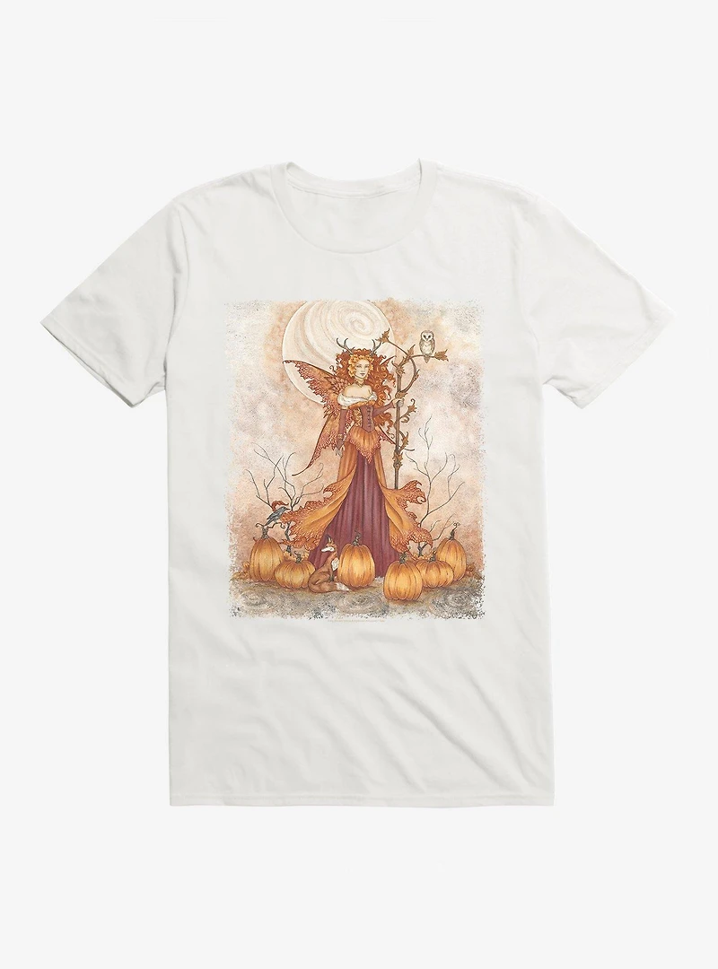 Pumpkin Queen T-Shirt by Amy Brown