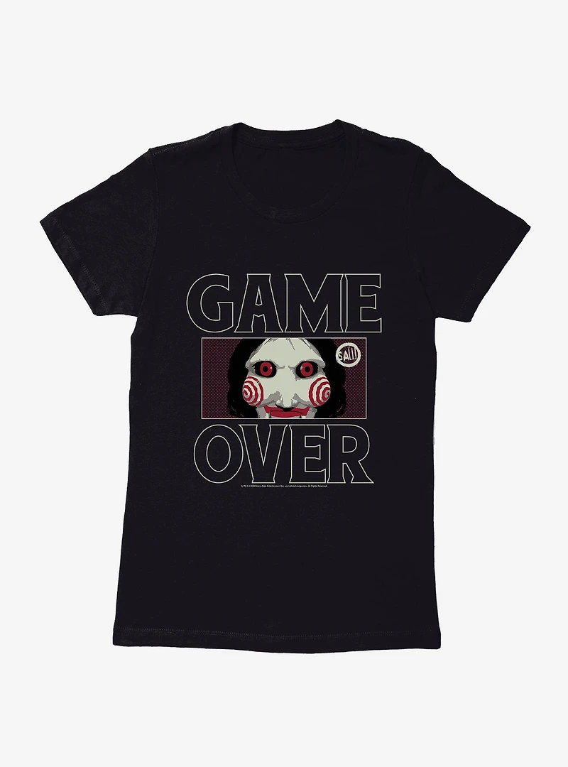Saw Game Over Womens T-Shirt