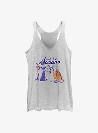 Disney Aladdin Group Shot Girls Tank