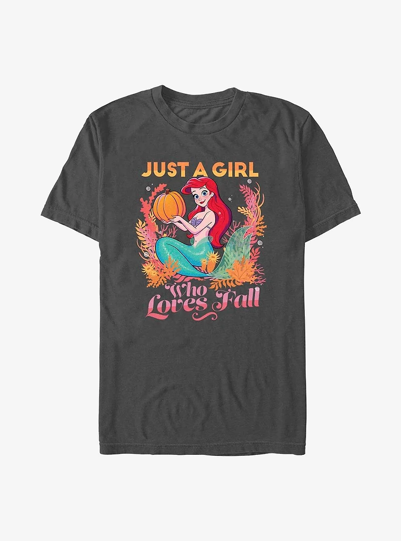 Disney The Little Mermaid Pumpkin Ariel T-Shirt