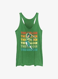 Disney Mulan This Girl Can Girls Tank