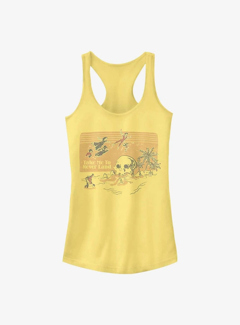 Disney Peter Pan Fly To Skull Island Girls Tank