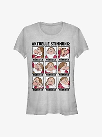 Disney Snow White and the Seven Dwarfs German Grumpy Girls T-Shirt
