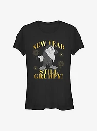 Disney Snow White and the Seven Dwarfs New Year Still Grumpy Girls T-Shirt