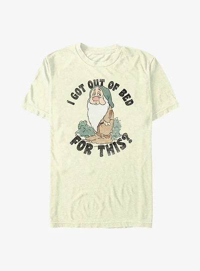 Disney Snow White and the Seven Dwarfs Out Of Bed For This T-Shirt