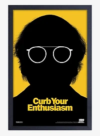 Curb Your Enthusiasm Oy Framed Wood Wall Art