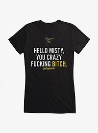 Yellowjackets Hello Misty Quote Girls T-Shirt