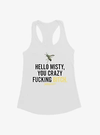 Yellowjackets Hello Misty Quote Girls Tank