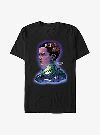 Stranger Things Upside Down Eleven Profile T-Shirt