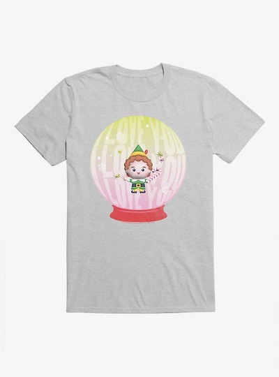 Elf I Love You Snowglobe T-Shirt