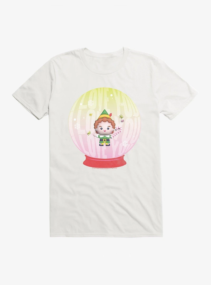 Elf I Love You Snowglobe T-Shirt