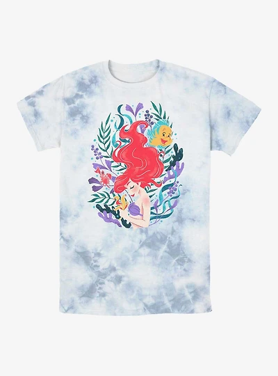 Disney The Little Mermaid Leafy Ariel Tie-Dye T-Shirt