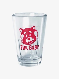 Disney Pixar Turning Red Fur Baby Mini Glass