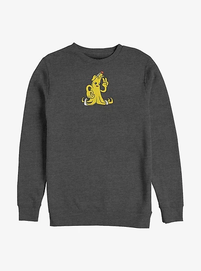 Fortnite Banana Peely Peace Sweatshirt
