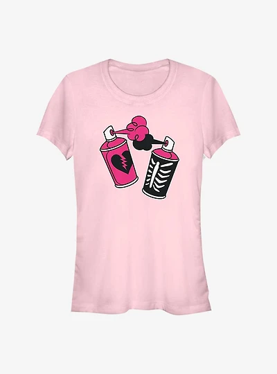 Fortnite Spray Cans Girls T-Shirt