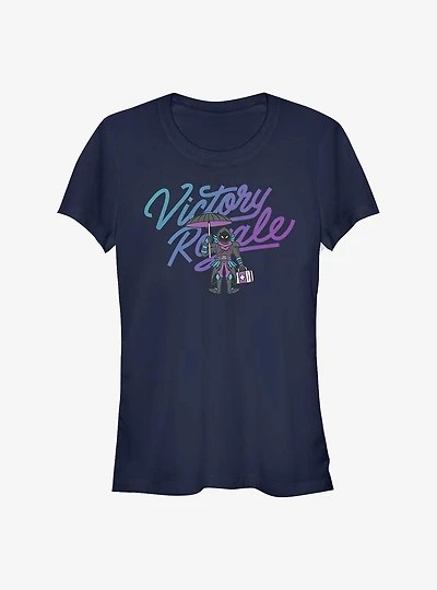 Fortnite Victory Royale Raven Girls T-Shirt