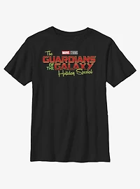 Marvel Guardians of the Galaxy Holiday Special Logo Youth T-Shirt