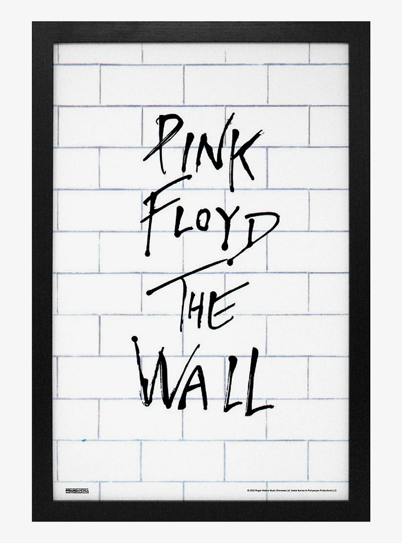 Pink Floyd The Wall Framed Wood Wall Art