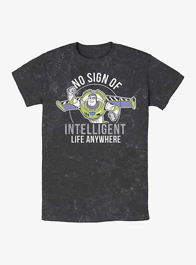 Disney Pixar Toy Story Buzz No Sign Of Life Mineral Wash T-Shirt
