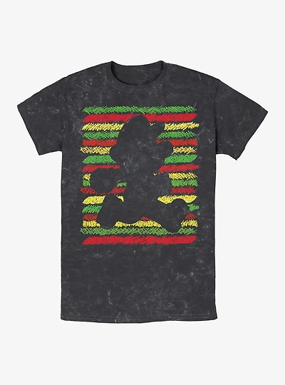 Nintendo Mario Overlay Mineral Wash T-Shirt