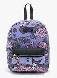 Kuromi Roses Lace Mini Backpack