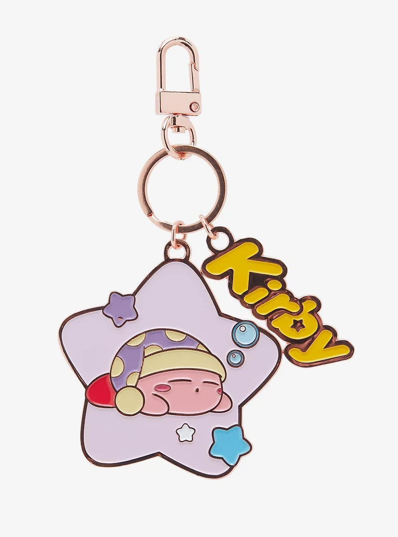 Nintendo Kirby Dreamland Star Multi Charm Keychain - BoxLunch Exclusive