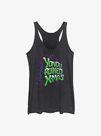 Marvel Guardians of the Galaxy Holiday Special Yondu Ruined Christmas Womens Tank Top