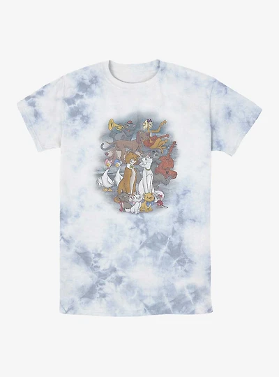 Disney Aristocats Group Tie-Dye T-Shirt