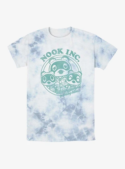 Nintendo Animal Crossing Nook Inc. Island Getaway Tie-Dye T-Shirt