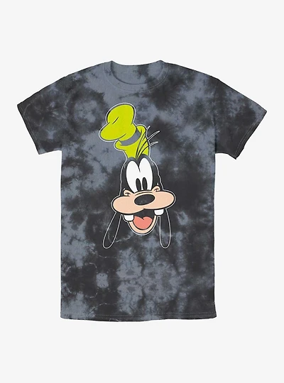 Disney Goofy Big Face Tie-Dye T-Shirt
