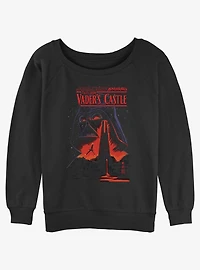 Star Wars Lava Castle Girls Slouchy Sweatshirt