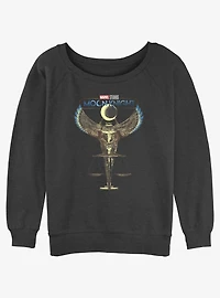 Marvel Moon Knight Khonshu Relic Girls Slouchy Sweatshirt