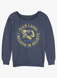 Ted Lasso Head Coach Girls Slouchy Sweatshirt
