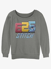 Disney Lilo & Stitch Experiment 626 Girls Slouchy Sweatshirt