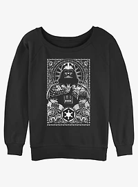 Star Wars Vader Dark Side Girls Slouchy Sweatshirt