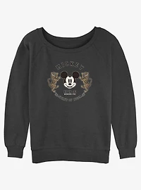 Disney Mickey Mouse Spirit of Tiger Girls Slouchy Sweatshirt