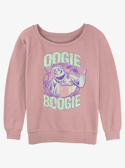 Disney The Nightmare Before Christmas Oogie Boogie Girls Slouchy Sweatshirt