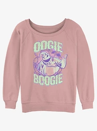 Disney The Nightmare Before Christmas Oogie Boogie Girls Slouchy Sweatshirt