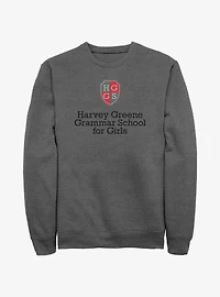Heartstopper Harvey Greene Grammar School Logo Sweatshirt