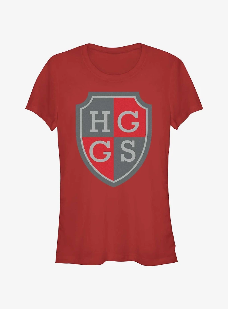 Heartstopper Harvey Greene Grammar School Crest Girls T-Shirt