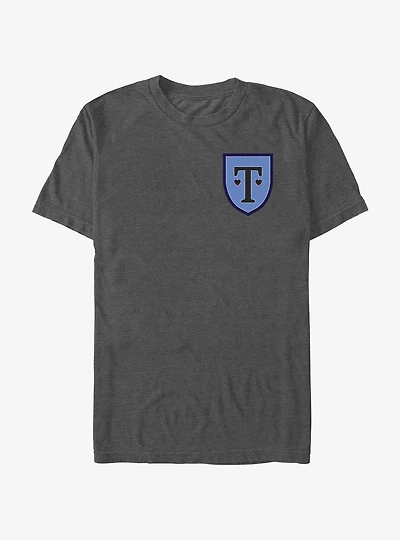 Heartstopper Truham School Heart Pocket Crest T-Shirt