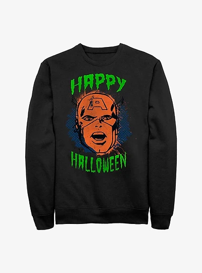Marvel Captain America Happy Halloween Sweatshirt