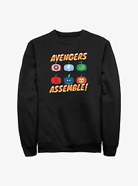 Marvel Avenger Pumpkins Assemble Sweatshirt