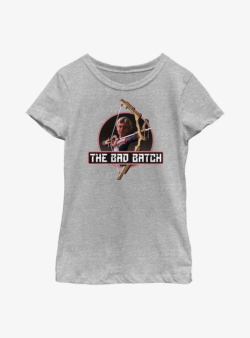 Star Wars: The Bad Batch Omega Badge Youth Girls T-Shirt