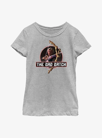 Star Wars: The Bad Batch Omega Badge Youth Girls T-Shirt